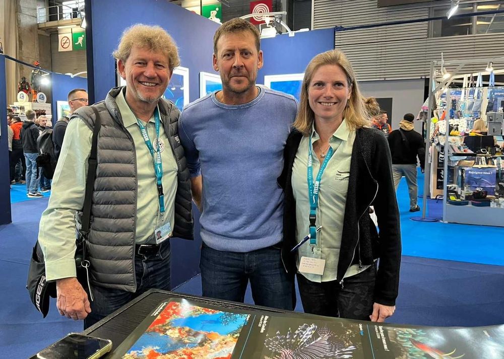 Laurent Ballesta, Vincent Maran et Isabelle Deni