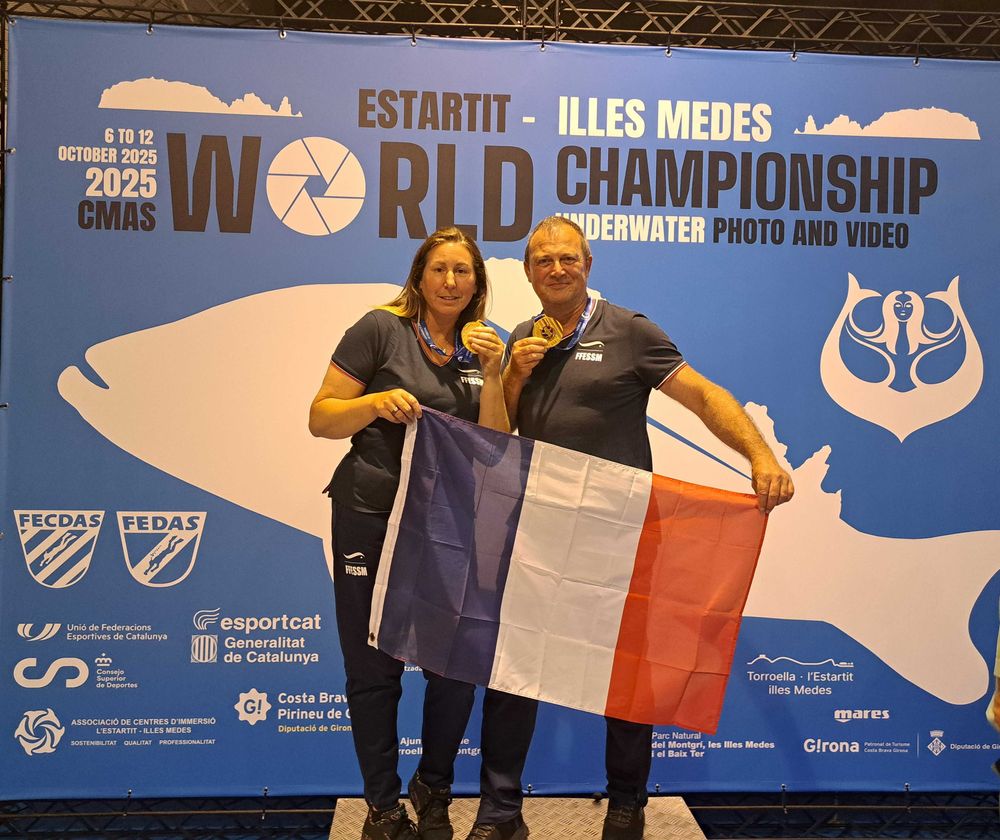 Sébastien Ameeuw et Delphine Fraysse, médaille d'or