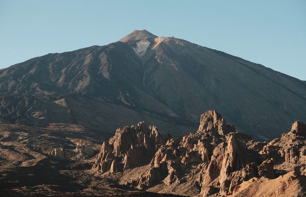 Montagne et volcan