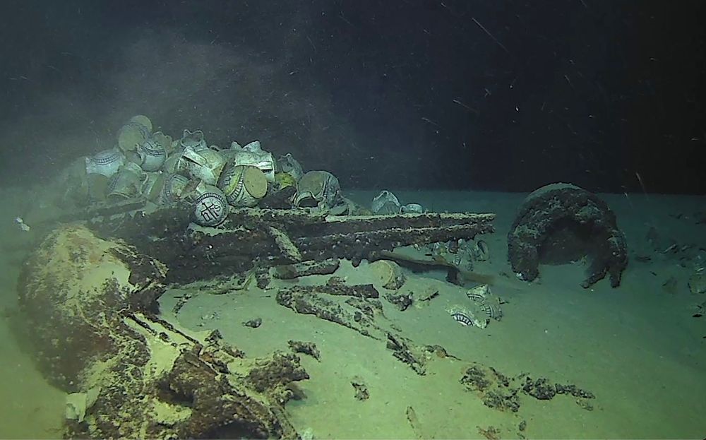 Image de l'épave prise par robot