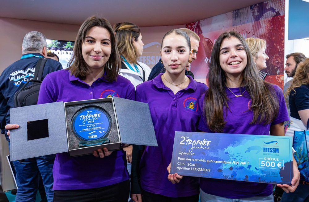 Les gagnantes du Trophée jeune