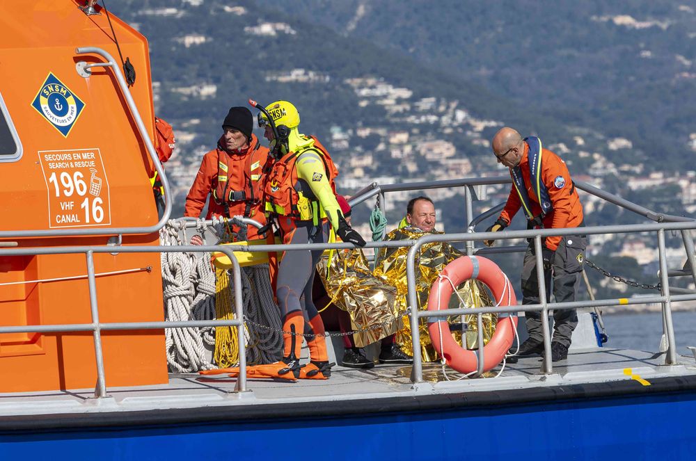 Exercice de sauvetage