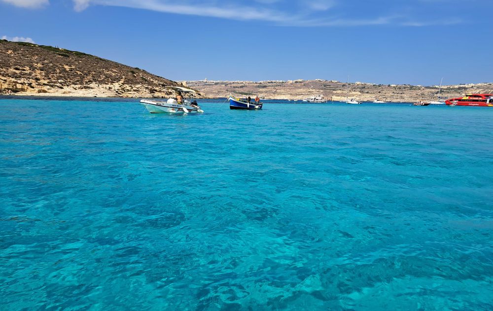 Le lagon de Comino