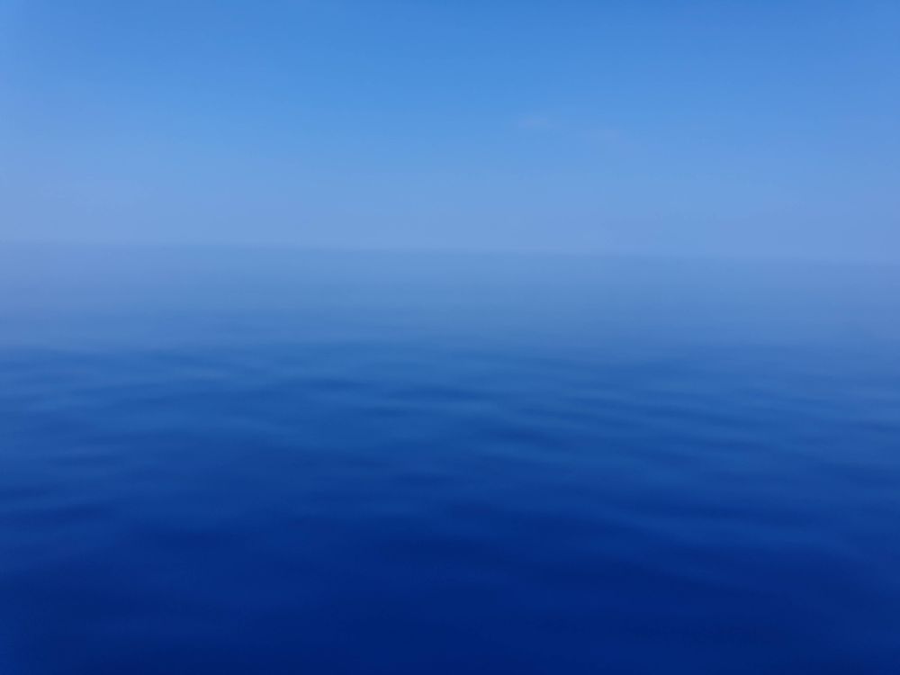 Image de l'océan, bleu et symbole de l'eau