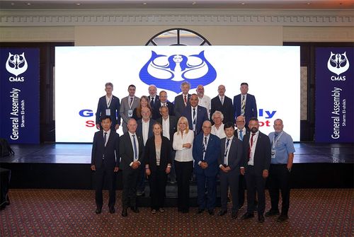 Les membres du bureau de la CMAS 2025 